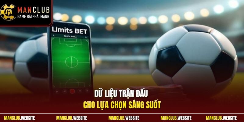 Dữ liệu trận đấu cho lựa chọn sáng suốt