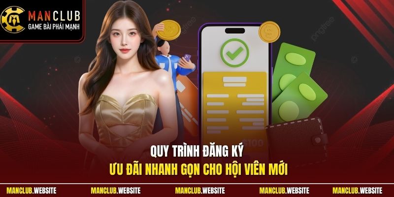 Quy trình đăng ký ưu đãi nhanh gọn cho hội viên mới